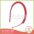 2014 Wholesale fancy top quaity red ribbon elastic hair band